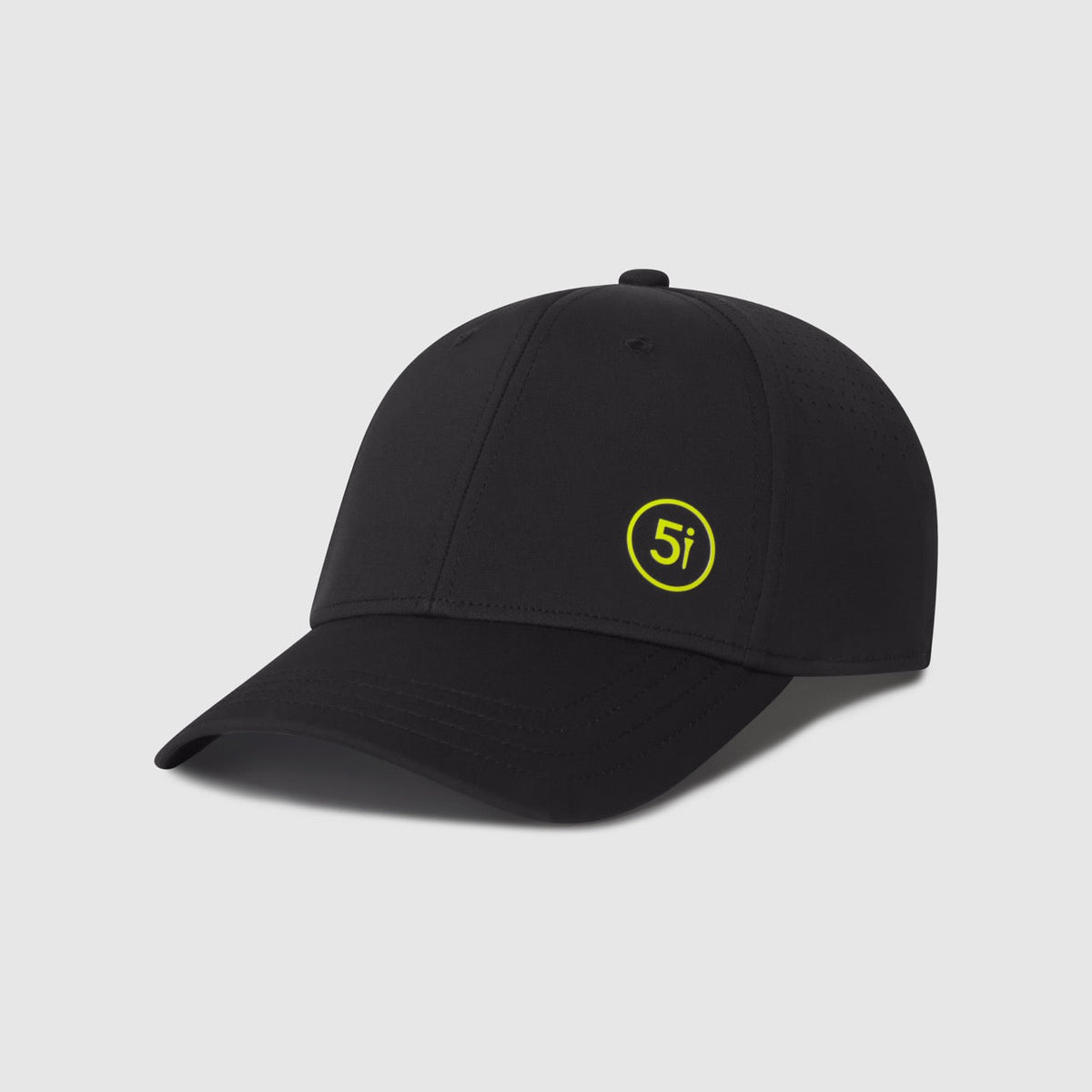 Five Iron Logo Performance Hat -- Black