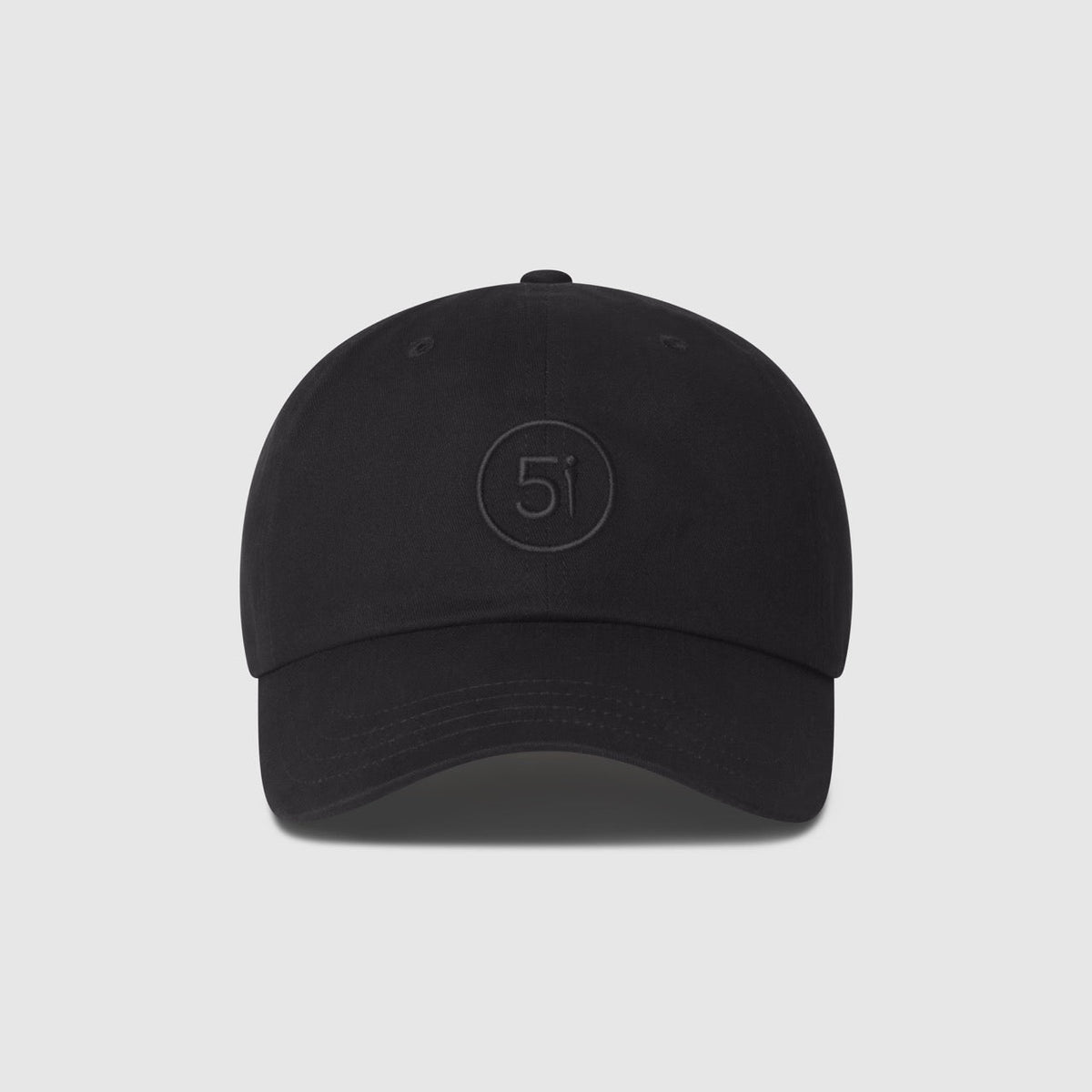 Five Iron Logo Cleanup Hat -- Black