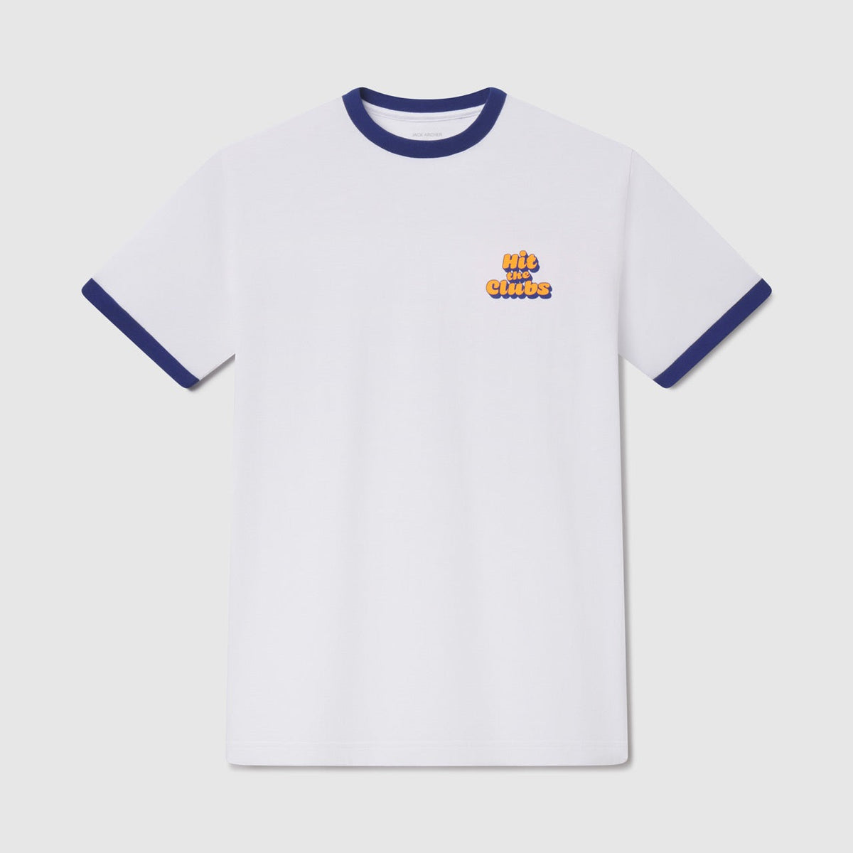 Five Iron Ringer Tee -- White
