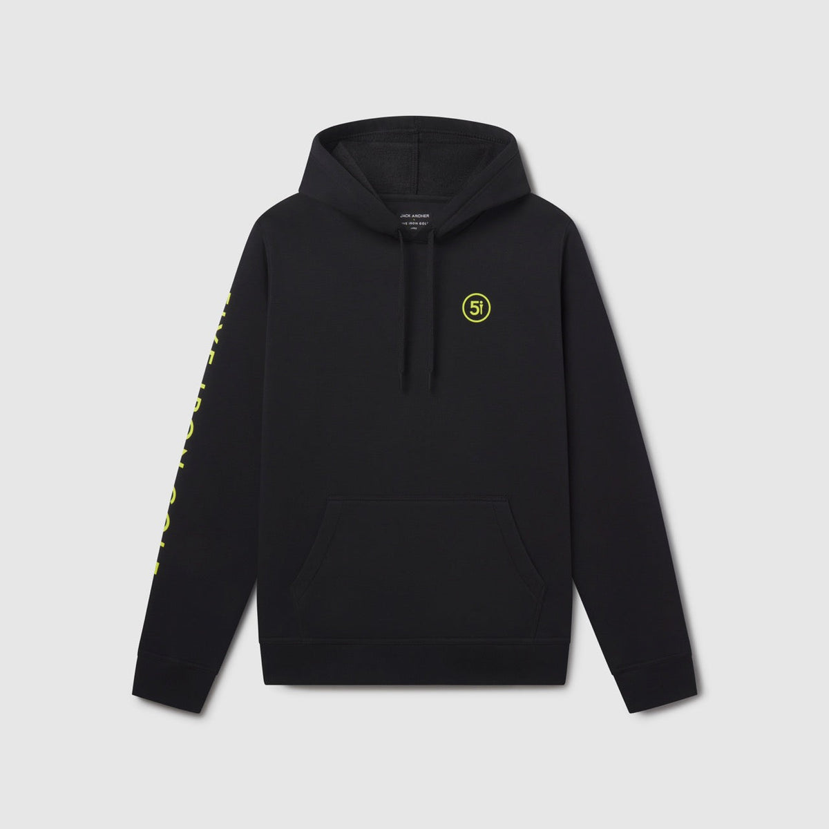 Five Iron Golf Core Hoodie -- Black