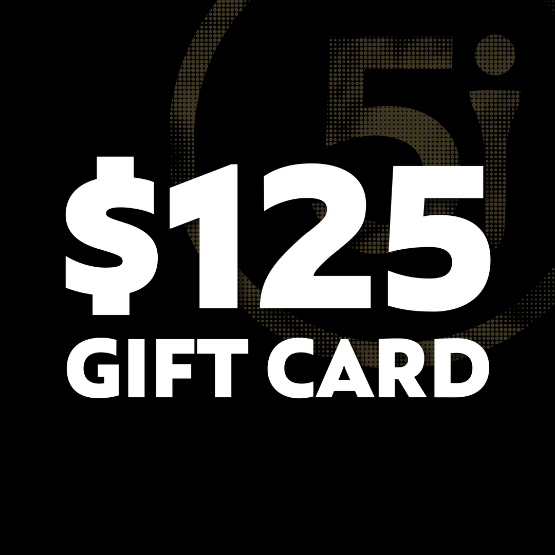 $125 Gift Card – Five Iron Golf - Store