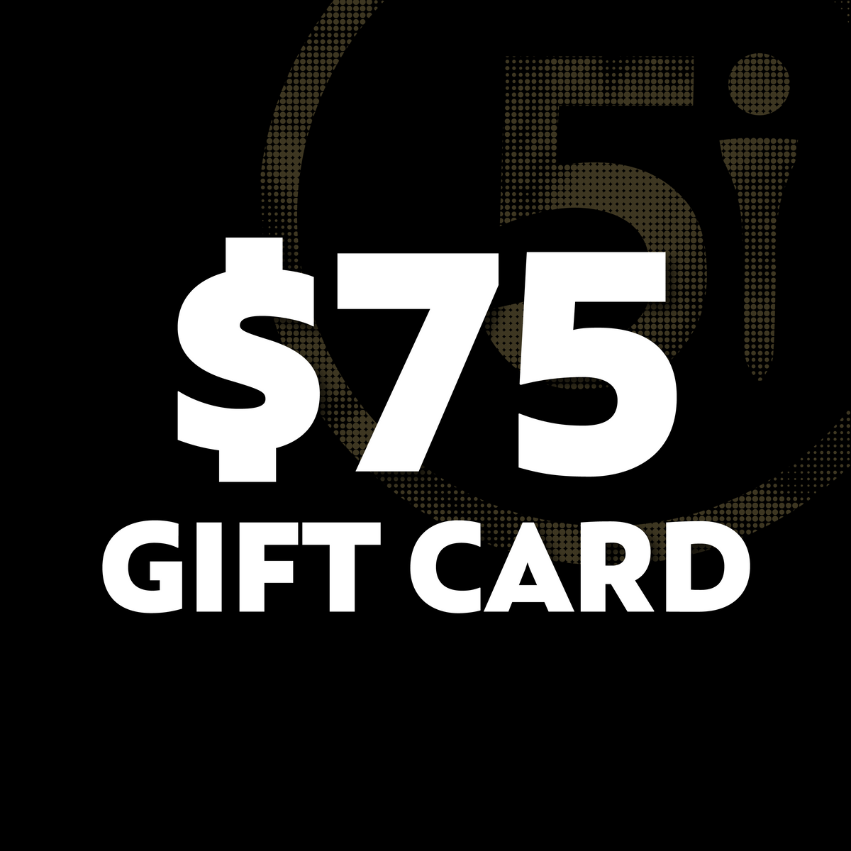 $75 Gift Card – Five Iron Golf - Store